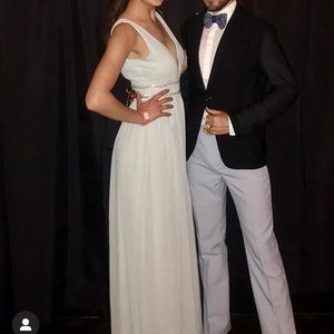 Small mint green prom dress